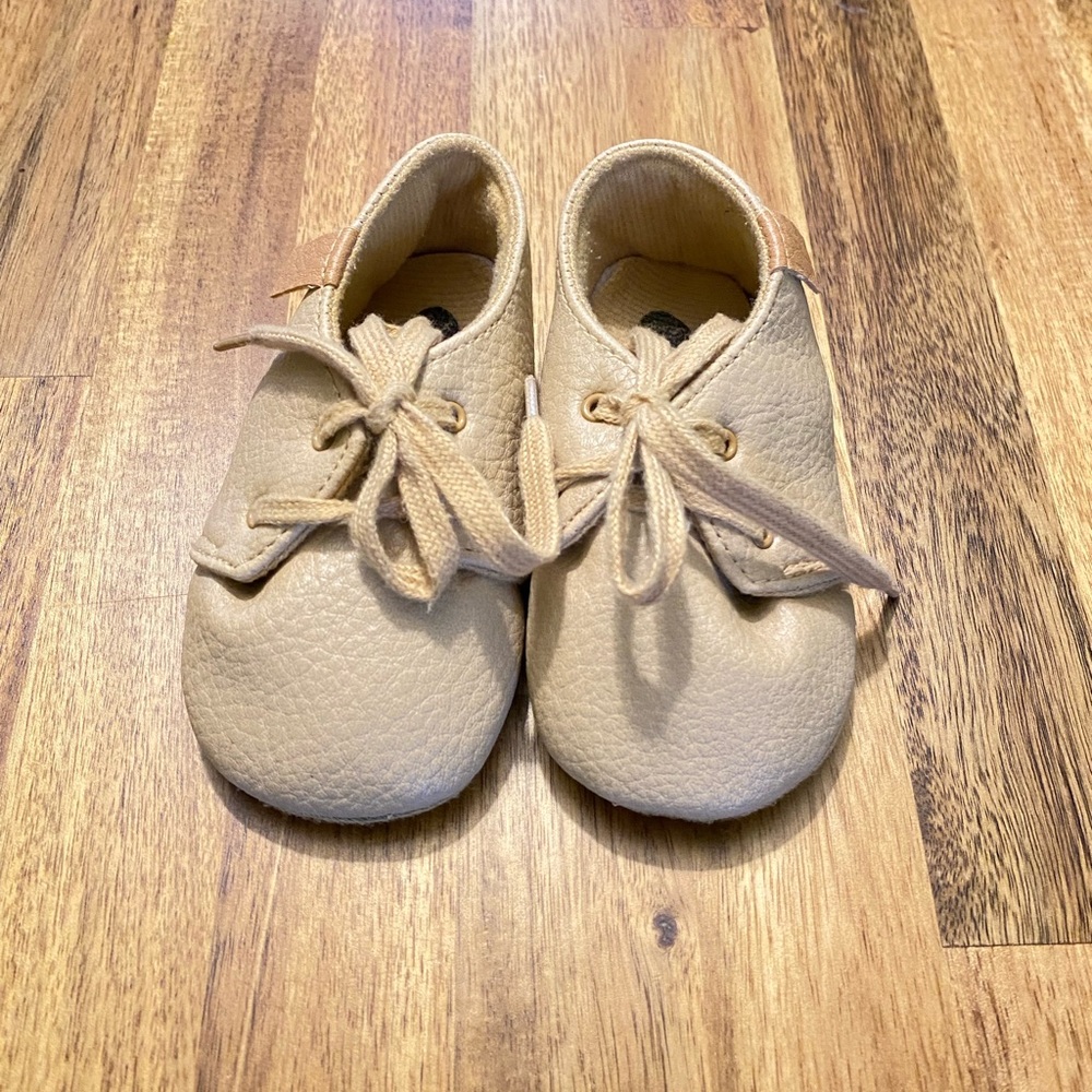 First walking shoes